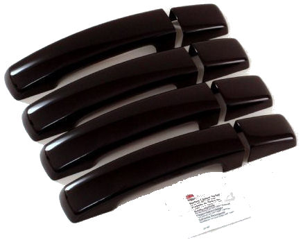 Door Handle Covers JAVA BLACK (2005 on) - Click Image to Close